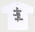 A BATHING APE BAPE x COMME des GARCONS CDG OSAKA Limited BAPE LOGO TEE