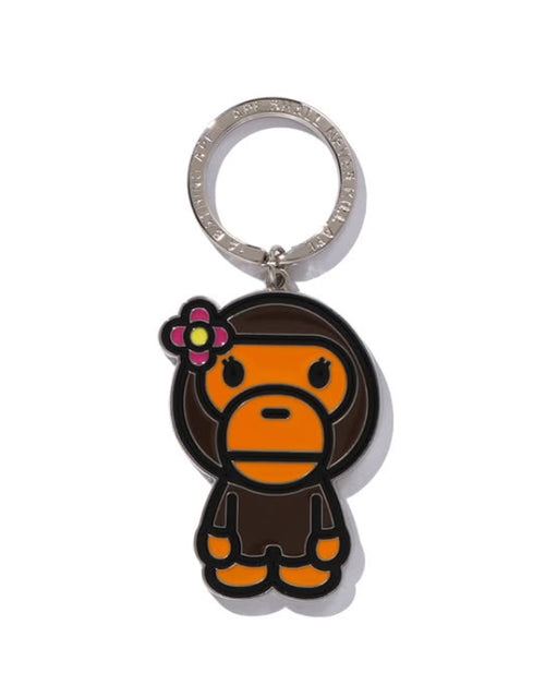 A BATHING APE Ladies' BABY LISA METAL KEYCHAIN