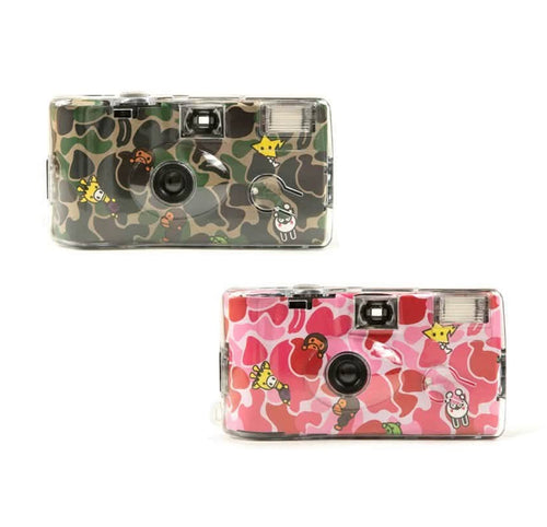 A BATHING APE BABY MILO STORE BABY MILO DISPOSABLE 35MM FILM CAMERA