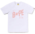 A BATHING APE Ladies' COLOR DENIM BAPE STA TEE
