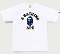 A BATHING APE COLOR CAMO COLLEGE TEE