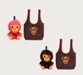 A BATHING APE BAPE KIDS BABY MILO PLUSH DOLL ECO BAG