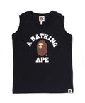 A BATHING APE BAPE KIDS COLLEGE TANK TOP