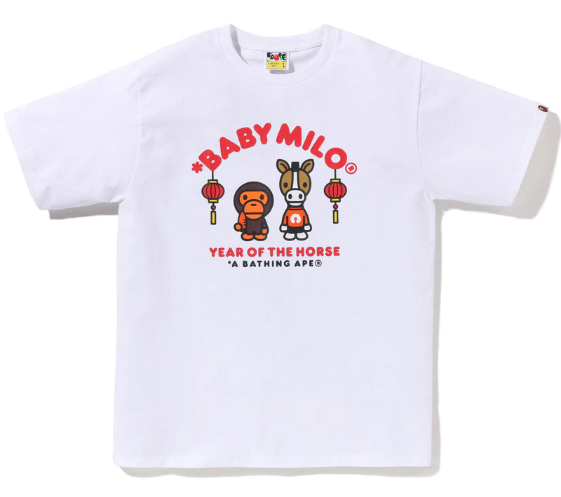 A BATHING APE YEAR OF THE HORSE BABY MILO TEE