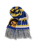 A BATHING APE BAPE KIDS BABY MILO KNIT SCARF