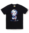 A BATHING APE Ladies' SCREEN CAMO BABY MILO TEE
