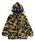 A BATHING APE BAPE KIDS 1ST CAMO REVERSIBLE HOODIE JACKET - happyjagabee store