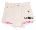 A BATHING APE Ladies' BABY LISA ONE POINT SHORTS