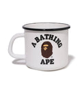 A BATHING APE ENAMEL MUG