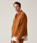 A BATHING APE SOLID CAMO CORDUROY TRUCKER JACKET