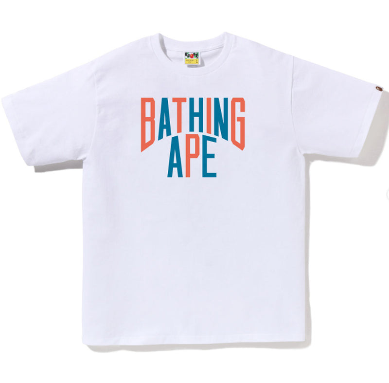 A BATHING APE COLORS NYC LOGO TEE