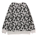 A BATHING APE Ladies' ABC CAMO RELAXED FIT CREWNECK