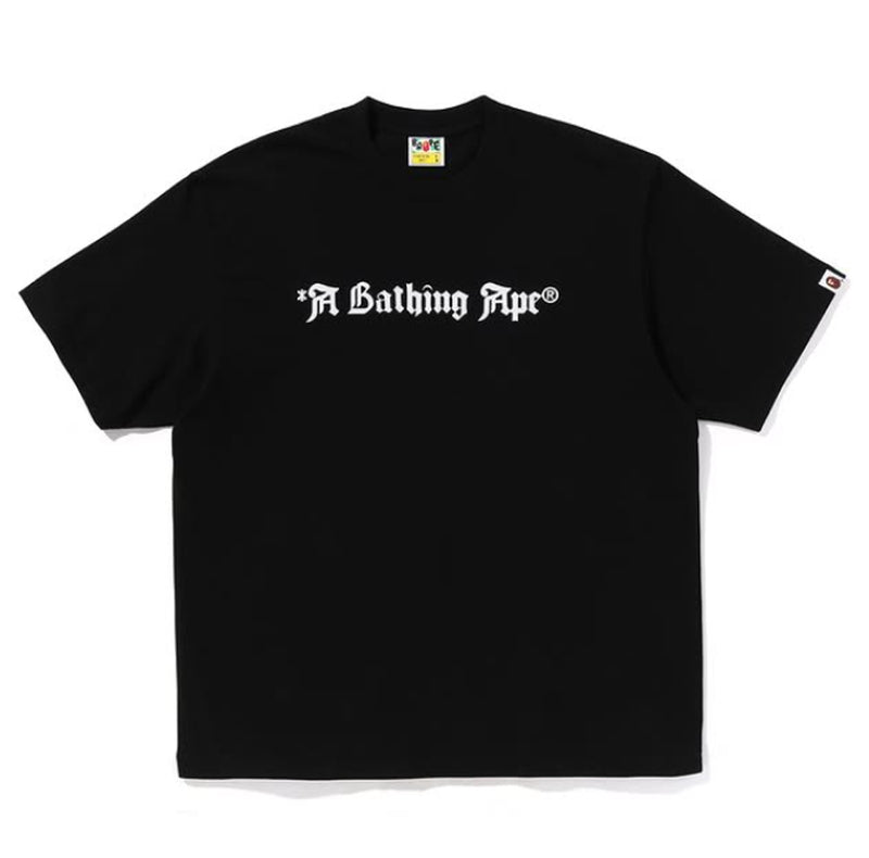 A BATHING APE A BATHING APE LOGO RELAXED FIT TEE