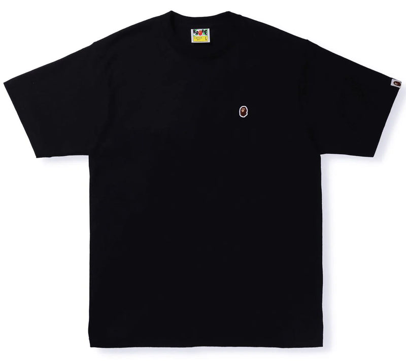 A BATHING APE APE HEAD ONE POINT TEE