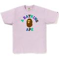 A BATHING APE COLORS COLLEGE TEE