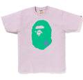 A BATHING APE COLORS BIG APE HEAD TEE