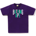 A BATHING APE COLORS NYC LOGO TEE