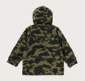 A BATHING APE BAPE KIDS 1ST CAMO SHARK SNOWBOARD JACKET