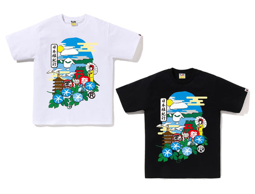 A BATHING APE JAPAN CULTURE APE HEAD TEE