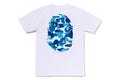 A BATHING APE Ladies' ABC CAMO BIG APE HEAD TEE