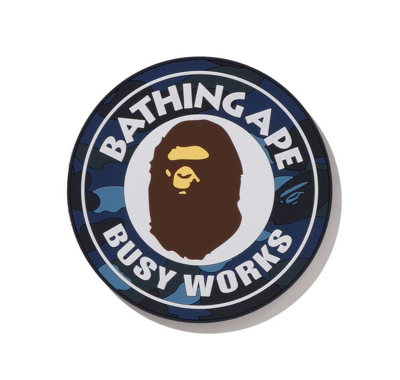 A BATHING APE COLOR CAMO BUSY WORKS RUBBER COASTER - happyjagabee store