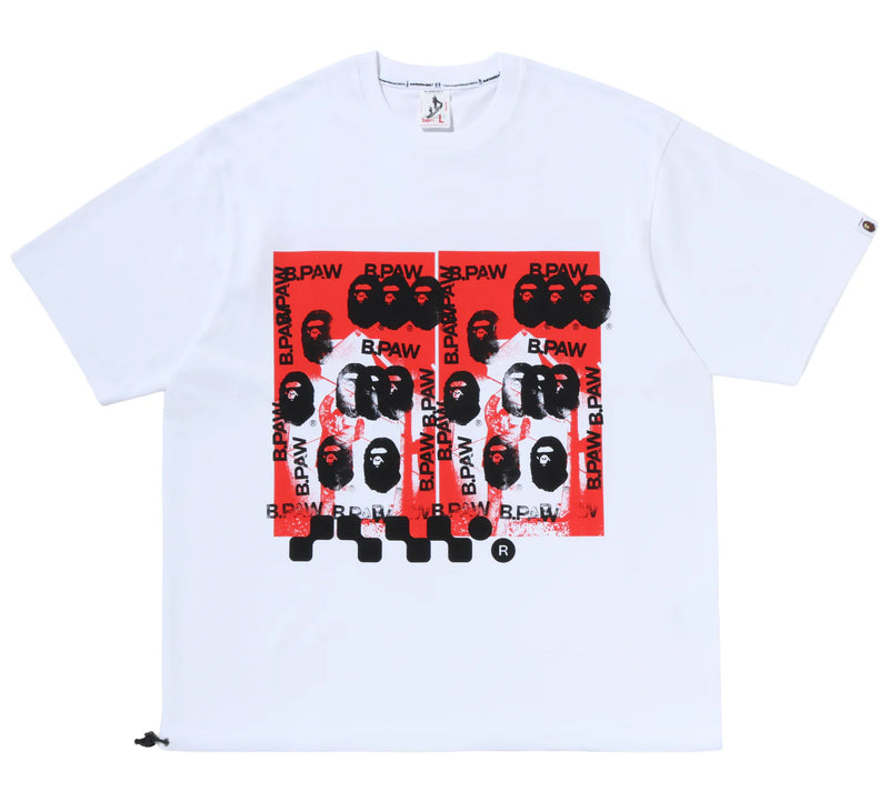 A BATHING APE BAPE BY KAZUKI KURAISHI "SPACE SHIP" SHORT SLEEVES TEE