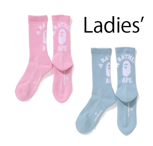 A BATHING APE Ladies' COLLEGE SOCKS