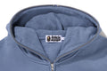 A BATHING APE ONE POINT FULL ZIP HOODIE