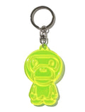 A BATHING APE BABY MILO REFLECTIVE KEYCHAIN
