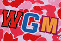 A BATHING APE ABC CAMO SHARK BEACH TOWEL