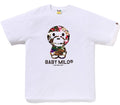 A BATHING APE HYBRID CAMO BABY MILO TEE