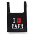 A BATHING APE Ladies' I LOVE BAPE LEATHER BAG