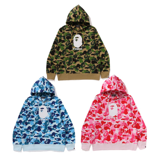 A BATHING APE ABC CAMO BY BATHING APE PULLOVER HOODIE