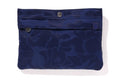 A BATHING APE TONAL SOLID CAMO SHOULDER POUCH