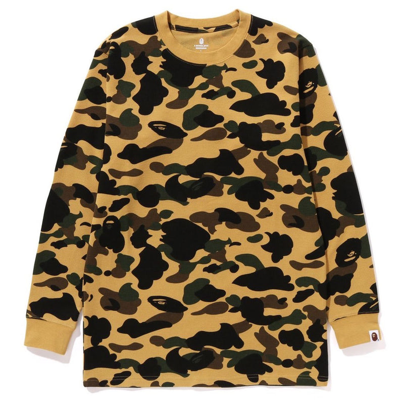 A BATHING APE 1ST CAMO THERMAL L/S TEE UNDERWEAR
