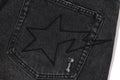 A BATHING APE STA RELAXED FIT DENIM SHORTS