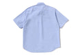 A BATHING APE 1ST CAMO APPLIQUE OXFORD SS SHIRT