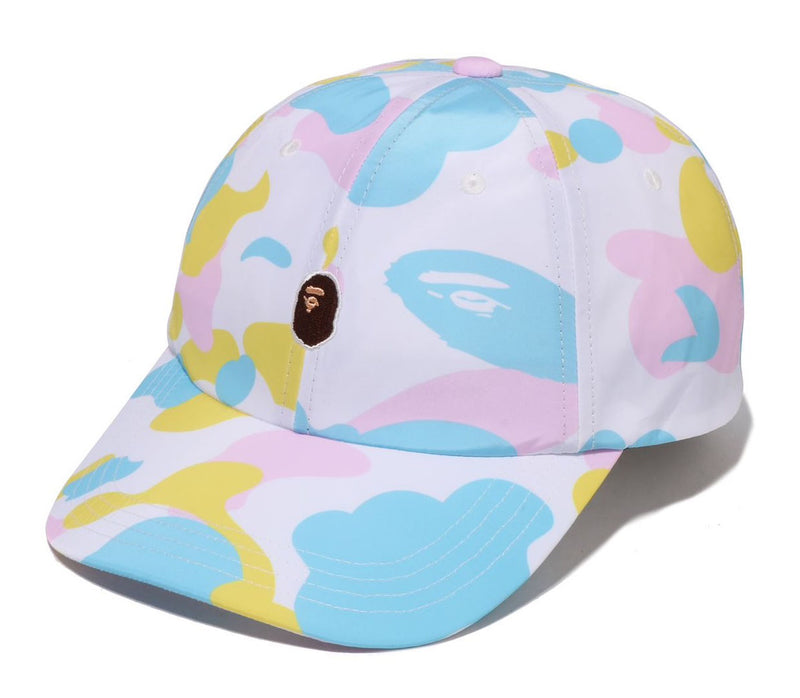 A BATHING APE MULTI CAMO ONE POINT PANEL CAP