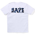 A BATHING APE Ladies' COLOR CAMO BAPE LOGO TEE
