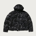 A BATHING APE COLOR CAMO DOWN JACKET