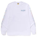 A BATHING APE MOON PHOTO L/S TEE