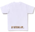 A BATHING APE WILD LEOPARD PATTERN APE FACE STA TEE