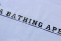 A BATHING APE 1ST CAMO APPLIQUE OXFORD SS SHIRT