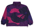 A BATHING APE COLOR CAMO STAND COLLAR HOODED JACKET