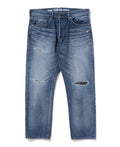 A BATHING APE 1999 TYPE-02 DAMAGED DENIM PANTS