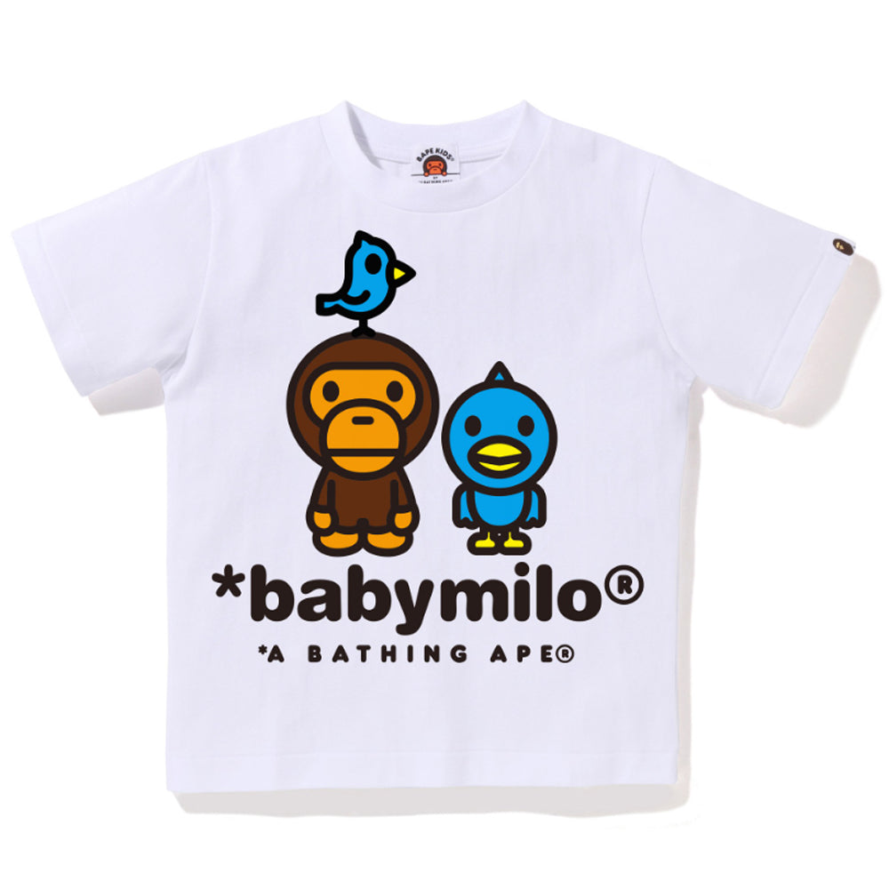 A BATHING APE BAPE KIDS BABY MILO & BIRDS TEE – happyjagabee