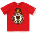 A BATHING APE BAPE KIDS MILO & BEAR BUSY WORKS TEE