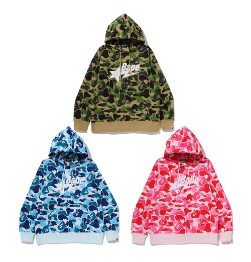 A BATHING APE ABC CAMO BAPE STA PULLOVER HOODIE