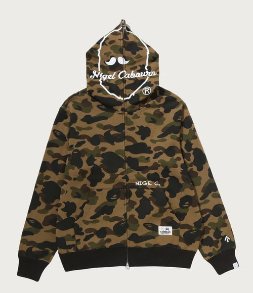 A BATHING APE BAPE MR BATHING APE x NIGEL CABOURN FULL ZIP HOODIE #2