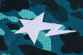 A BATHING APE COLOR CAMO WARM UP SS SHIRT